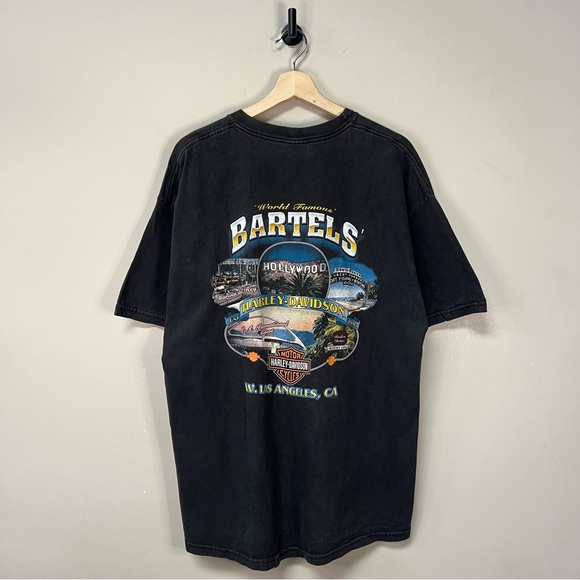 Vintage Y2K Harley Davidson LA Shirt - Picture 7 of 8